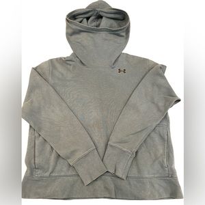 Under‎ Armour Men’s Hoodie Gray/Blue Large Very Good Condition. Loose Fit.